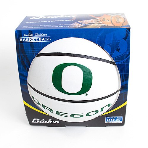 Ducks Spirit, Baden Sports, White, Balls, Sports, Basketball, Autograph, Full Sized, 16605